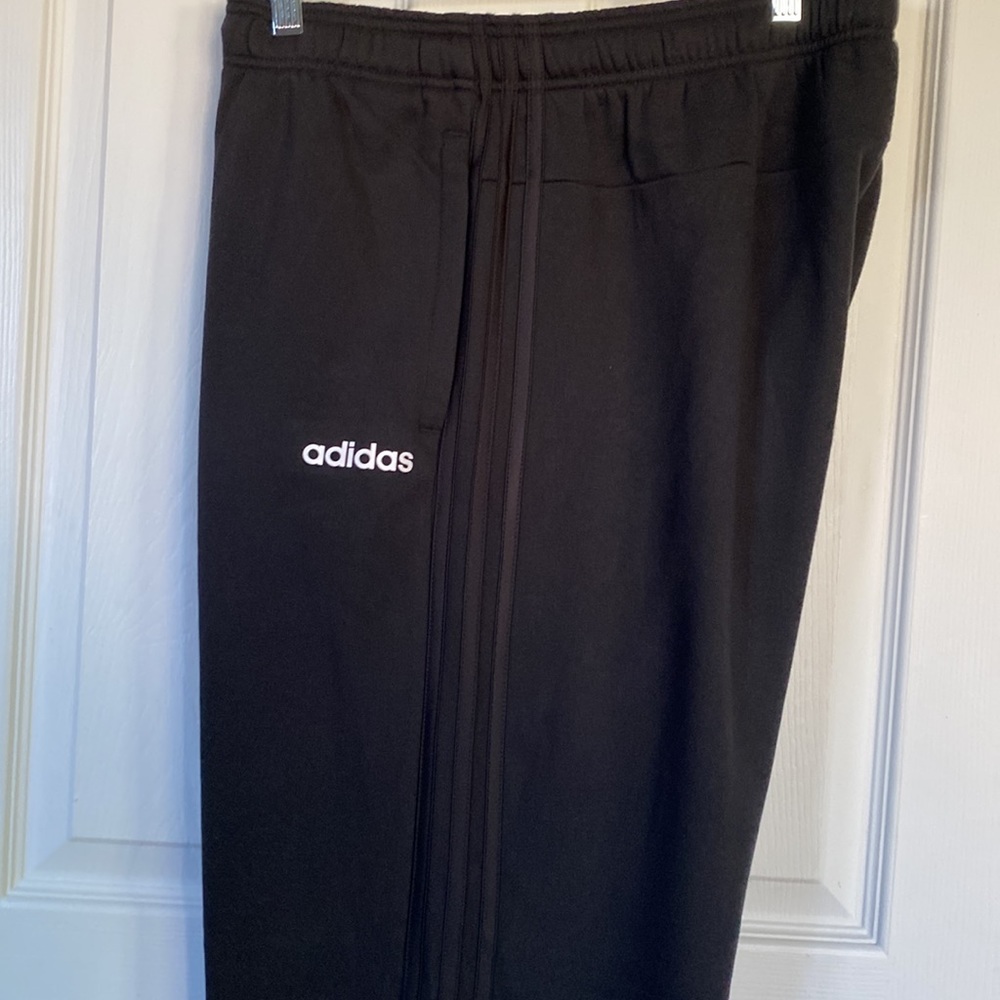 Adidas black sweatpants XL